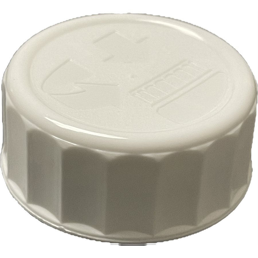 BOUCHON BLANC SÉCURISÉ 28mm 500ml & 1L (UN) (1) BOUCHON BLANC SÉCURISÉ 28mm 500ml & 1L (UN) (1)