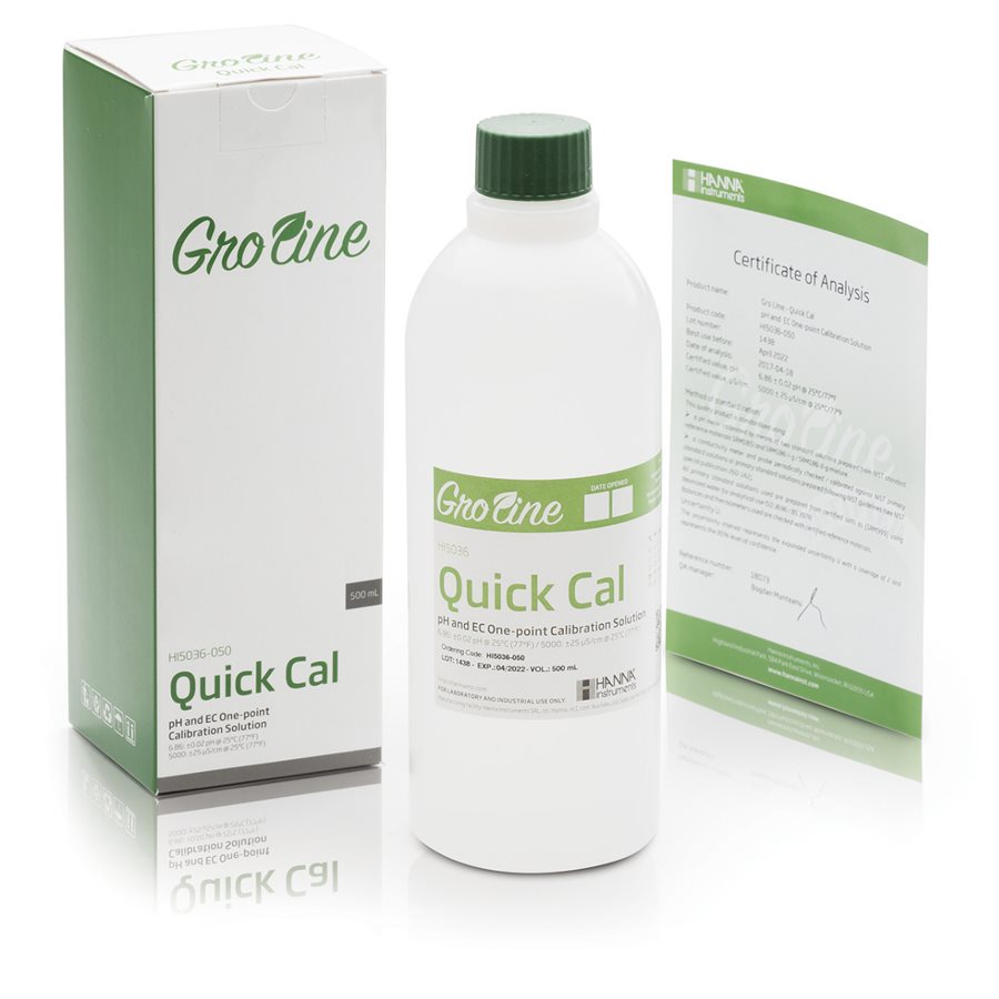 HANNA GRO LINE SOLUTION CALIBRAGE 460ML HANNA GRO LINE SOLUTION CALIBRAGE 460ML
